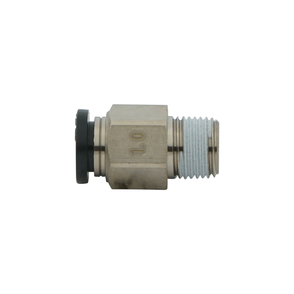 8mm - R1/8" 0.6mm Straight Orifice Fitting
