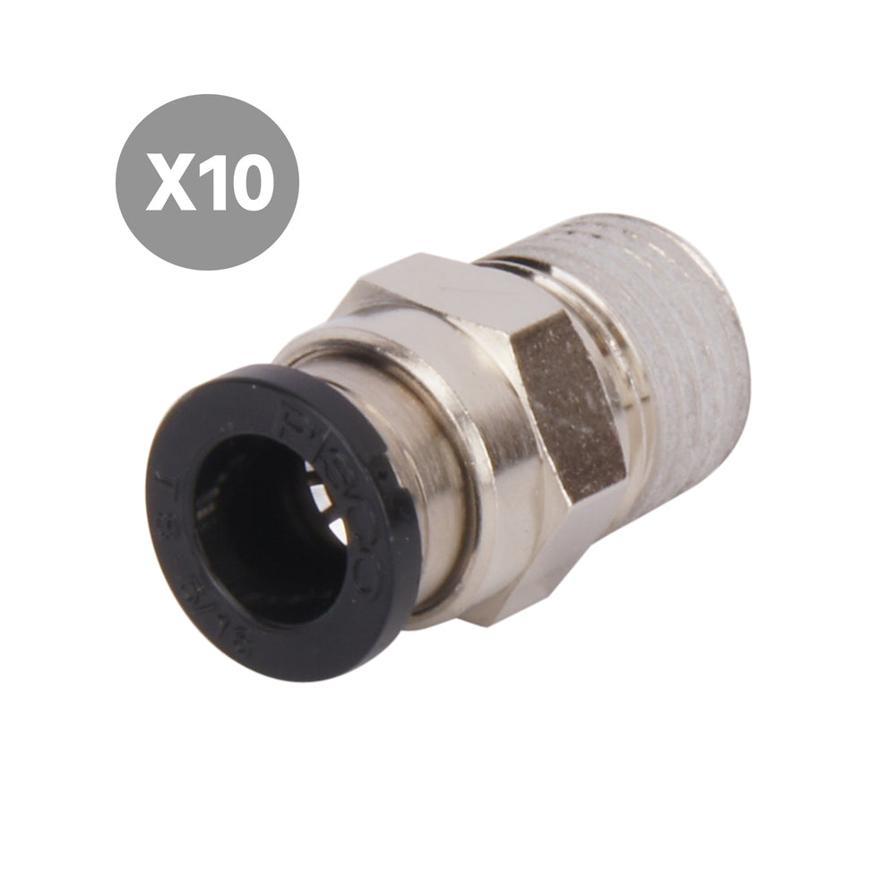 4mmxR1/4'' Straight Push Fit [10 pieces]