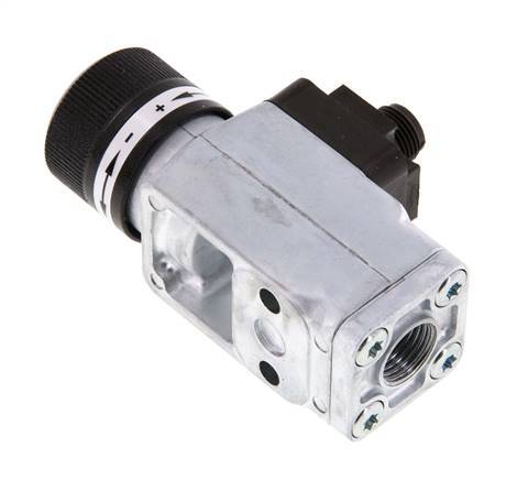 0.interruptor de presión de 5 a 8bar SPDT de fundición de zinc G1/4'' 250VAC Conector M12 de 4 pines