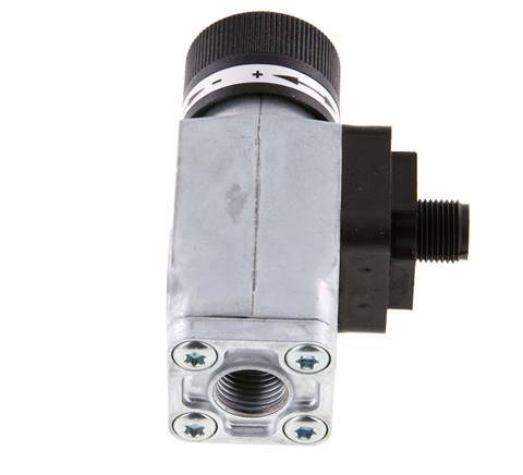 0.interruptor de presión de 5 a 8bar SPDT de fundición de zinc G1/4'' 250VAC Conector M12 de 4 pines