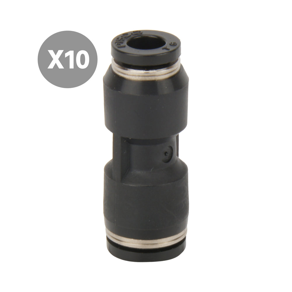 8x4mm Union Straight Push-in Fitting [10 pieces]