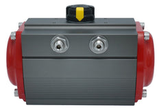 Pneumatic Actuator Rack & Pinion Double Acting 317.5Nm @ 6bar F07/F10 NPT Threads - PR09D-N