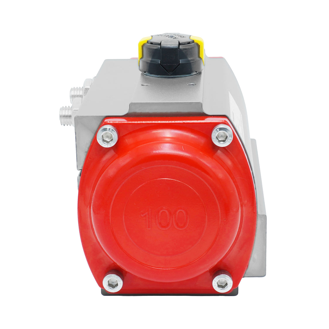 Actuador neumático de cremallera y piñón de doble efecto 485,1Nm a 6bar F10/F12 - PR140D