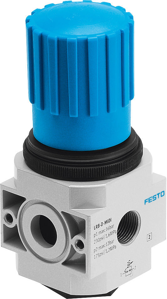 Festo Pressure Regulator Sub-base 0.5-12bar 1600l/min Mini - 197535