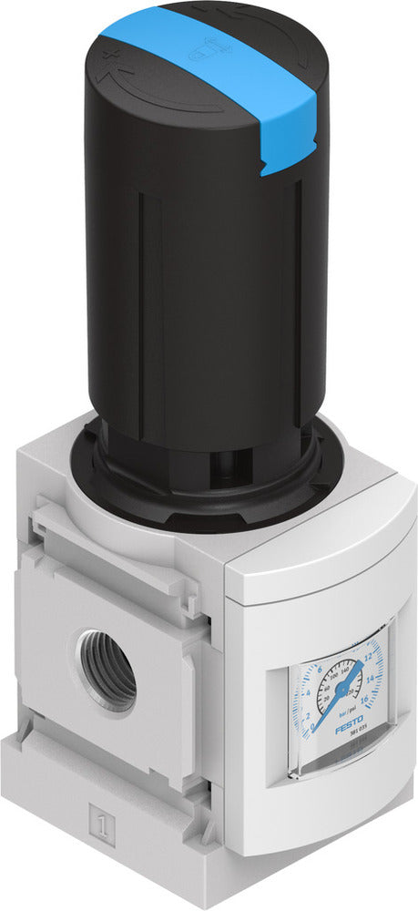 Festo Compressed Air Pressure Regulator G1/2'' 0.3-4bar 7500l/min - 529989