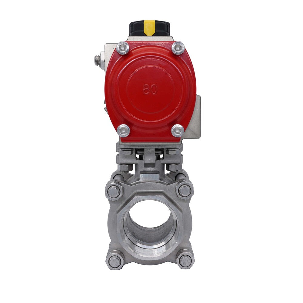 Pneumatic Ball Valve G2'' Stainless Steel Double Acting