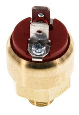 0.interruptor de presión de 3 a 2bar NO de latón Conector plano G1/8'' 42VAC/DC