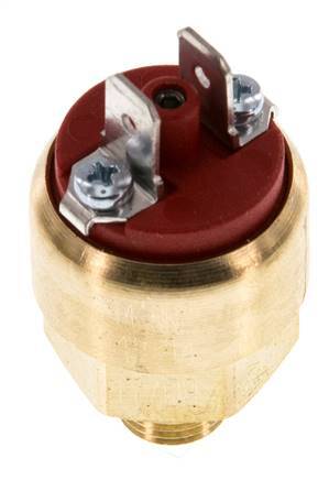 0.interruptor de presión de 3 a 2bar NO de latón Conector plano G1/8'' 42VAC/DC