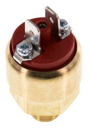 0.interruptor de presión de 3 a 2bar NO de latón Conector plano G1/8'' 42VAC/DC