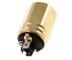 -0,98 a -0,2bar Interruptor de vacío SPDT de latón Conector plano G1/8'' 42VAC