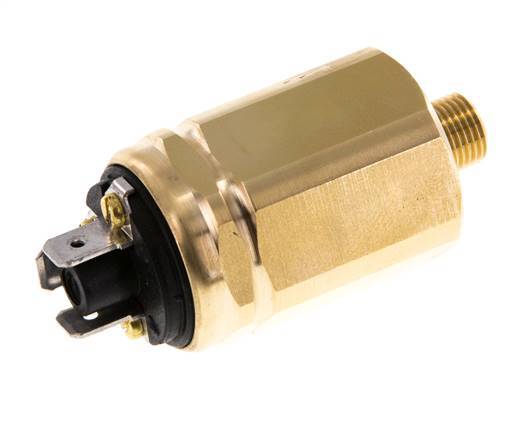 -0,98 a -0,2bar Interruptor de vacío SPDT de latón Conector plano G1/8'' 42VAC