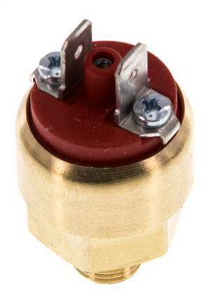 1 to 10bar NO Brass Pressure Switch G1/8'' 42VAC/DC Flat Connector
