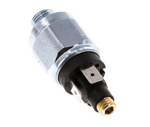 0.5 to 2bar SPDT Steel Pressure Switch G1/4'' 42VAC Flat Connector