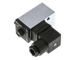 10 to 70bar SPDT Steel Pressure Switch Flange and g1/4'' 250VAC DIN-A Connector