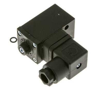 0.interruptor de presión de aluminio SPDT de 3 a 6bar con brida y conector DIN-A de 1/4'' de 250 VAC