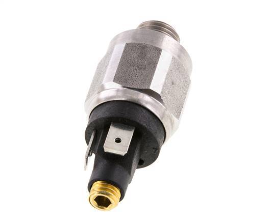 presostato de acero inoxidable de 1 a 10bar NC Conector plano G1/4'' 42VAC