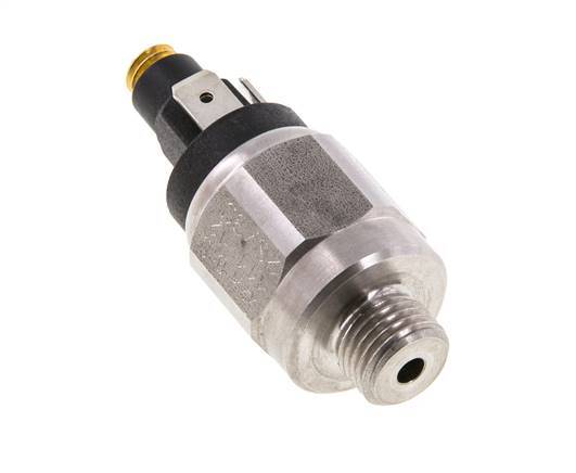 presostato de acero inoxidable de 1 a 10bar NC Conector plano G1/4'' 42VAC