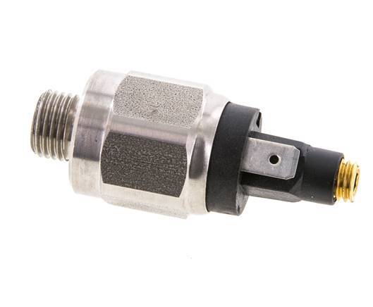 1 a 10bar NO Presostato de acero inoxidable Conector plano G1/4'' 42VAC