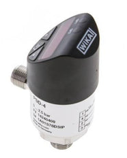 0 a 1,6bar Acero inoxidable Presostato electrónico Wika G1/4'' 1VDC IO-Link Conector M12 de 4 pines