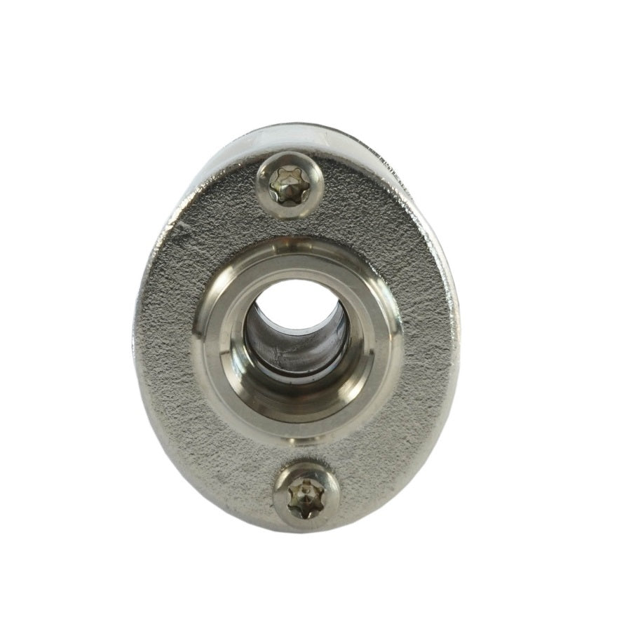 válvula de pellizco neumática POM de 1 1/2 pulgadas con manguito de goma - resistente a la abrasión