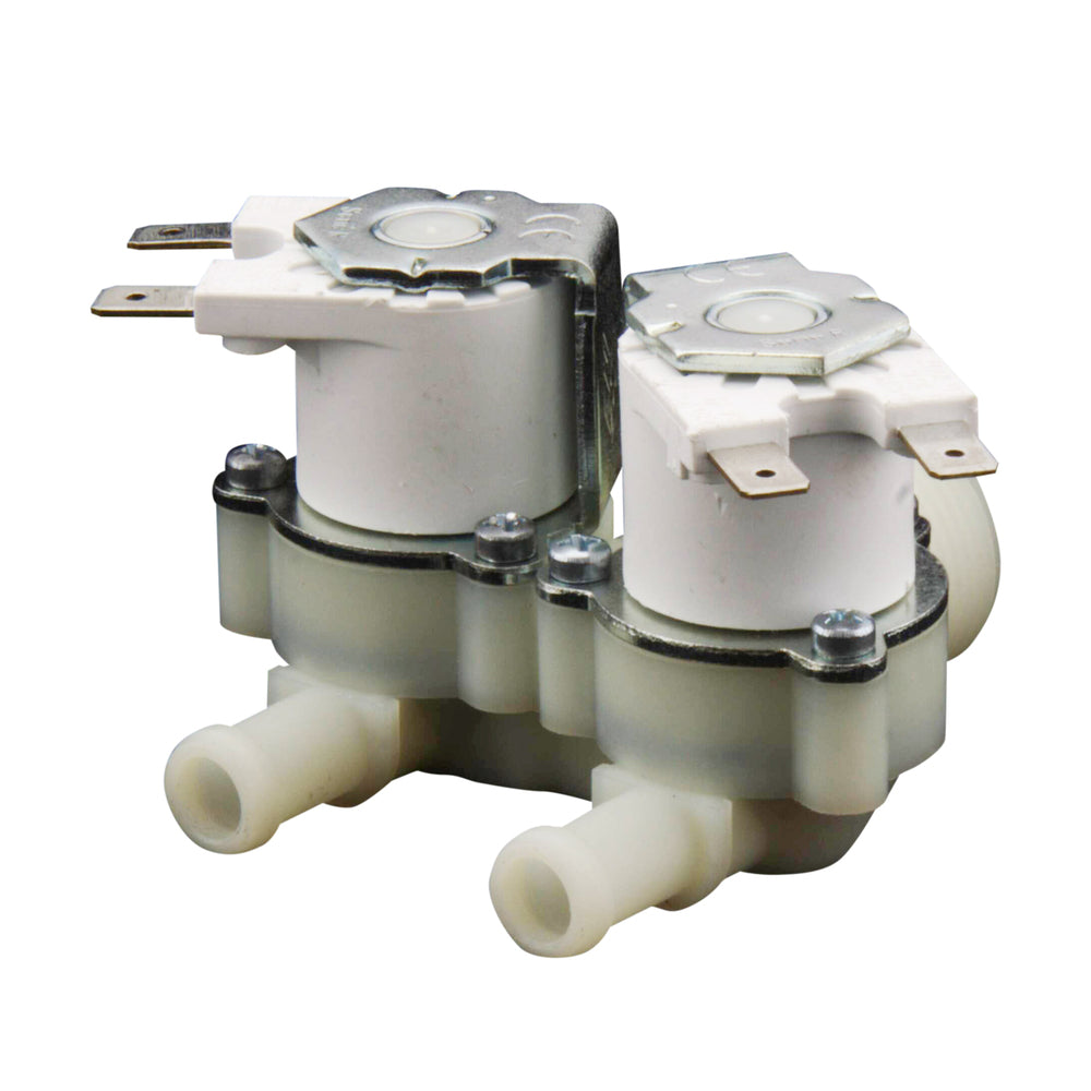 Electroválvula RPE doble 3/4''x10mm nylon NBR 180° 0,2-10bar 24V AC