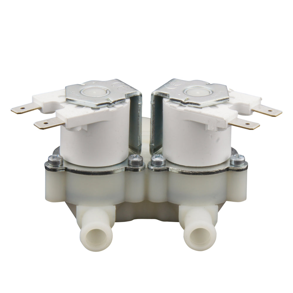 Electroválvula RPE doble 3/4''x10mm nylon NBR 180° 0,2-10bar 230VAC