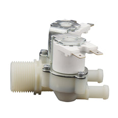 Electroválvula RPE doble 3/4''x10mm nylon NBR 180° 0,2-10bar 24V AC