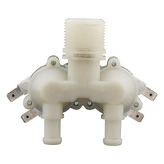 Electroválvula RPE doble 3/4''x10mm nylon NBR 180° 0,2-10bar 24V AC