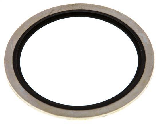 G 2" Steel/NBR Hydraulic Bonded Seal 60.6x73x2.5 mm