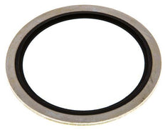 G 2" Steel/NBR Hydraulic Bonded Seal 60.6x73x2.5 mm