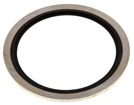 G 2" Steel/NBR Hydraulic Bonded Seal 60.6x73x2.5 mm