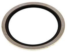 G 2" Steel/NBR Hydraulic Bonded Seal 60.6x73x2.5 mm