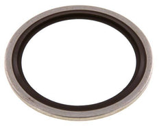 G 1-1/2" Stainless Steel/FKM Hydraulic Bonded Seal 48.4x58.6x2.5 mm