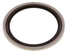 G 1-1/2" Stainless Steel/FKM Hydraulic Bonded Seal 48.4x58.6x2.5 mm