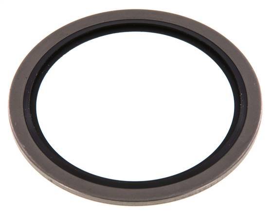 G 2" Stainless Steel/FKM Hydraulic Bonded Seal 60.6x73x2.5 mm