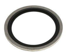 G 1-1/4" Steel/FKM Hydraulic Bonded Seal 42.9x52.4x2.5 mm