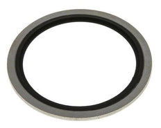 G 2" Steel/FKM Hydraulic Bonded Seal 60.6x73x2.5 mm