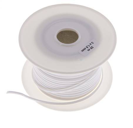 cinta de sellado facial de PTFE 3x1,5 mm 25 m