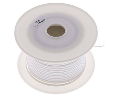 cinta de sellado facial de PTFE 3x1,5 mm 25 m