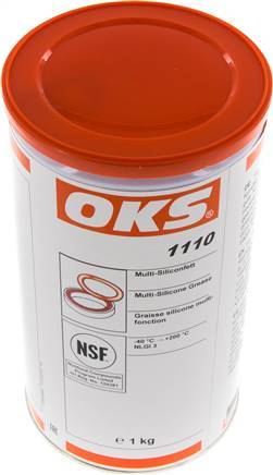 Grasa Multisilicona Industria Alimentaria 25kg OKS 1110