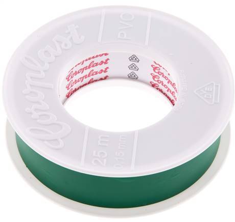 Electrical Insulation Tape VDE-tested 25mm/25m Green