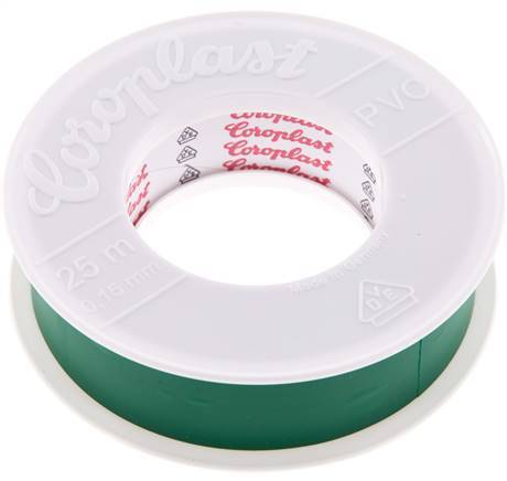 Electrical Insulation Tape VDE-tested 25mm/25m Green