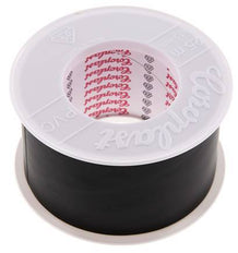 Cinta aislante eléctrica probada por VDE 50mm/25m Negro