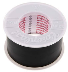 Cinta aislante eléctrica probada por VDE 50mm/25m Negro