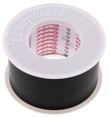 Cinta aislante eléctrica probada por VDE 50mm/25m Negro