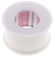 Cinta aislante eléctrica probada por VDE 50mm/25m Blanco