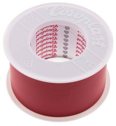 Electrical Insulation Tape VDE-tested 50mm/25m Red