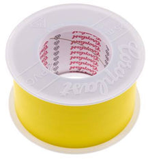 Cinta aislante eléctrica probada por VDE 50mm/25m Amarillo