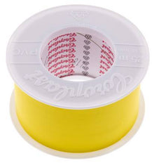 Cinta aislante eléctrica probada por VDE 50mm/25m Amarillo