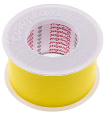 Cinta aislante eléctrica probada por VDE 50mm/25m Amarillo